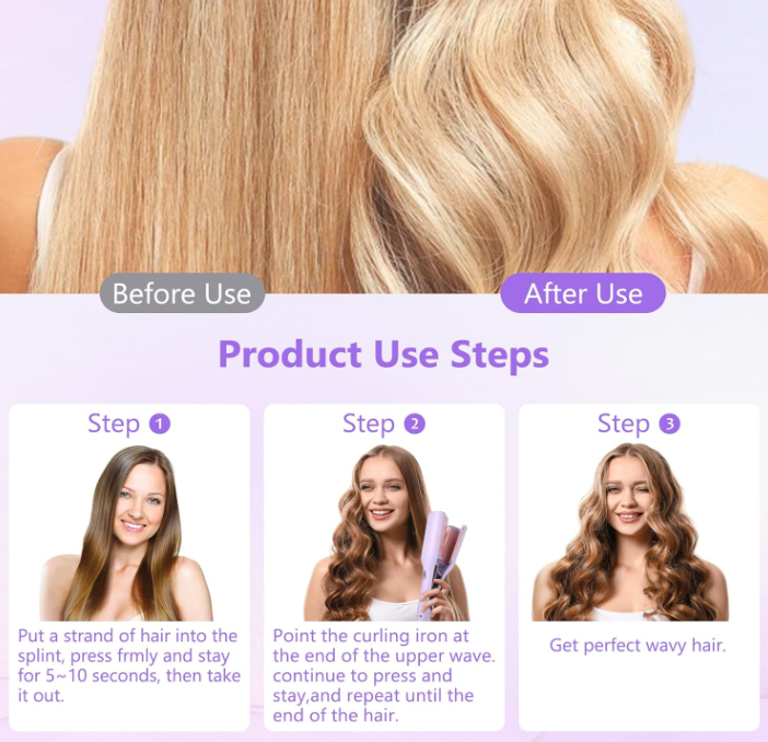 Ondulador de pelo Wavy Curler