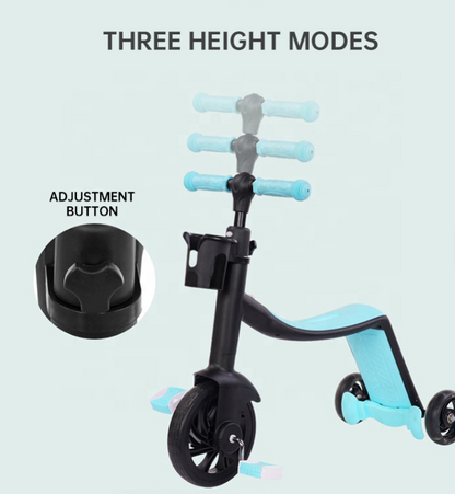 Patín Scooter 3 en 1