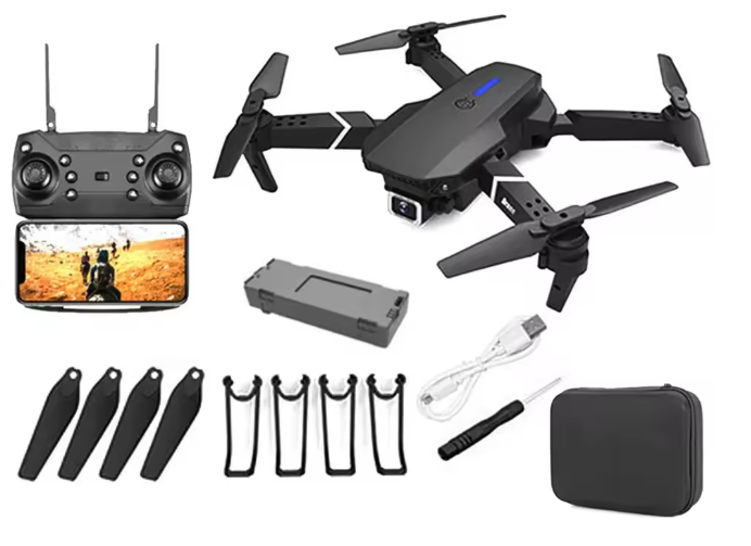 Dron Doble Camara 4k