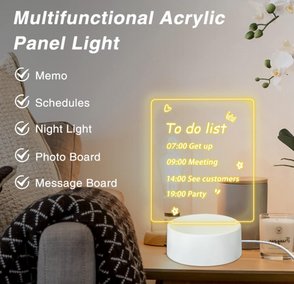 Pizarra luminosa LED - iNote