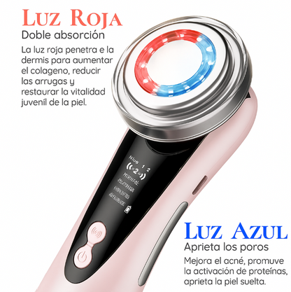Masajeador Facial LedTerapia + Regalo Masajeador 3D