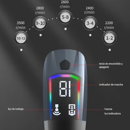Pistola Masajeadora Multifunción