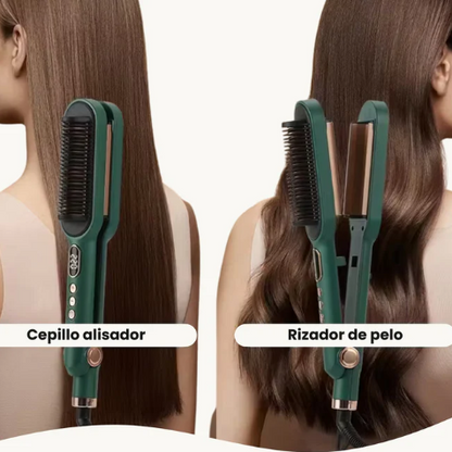 ✨ ALISADOR Y ONDULADOR 2 EN 1 PROFESIONAL ✨+ REGALO