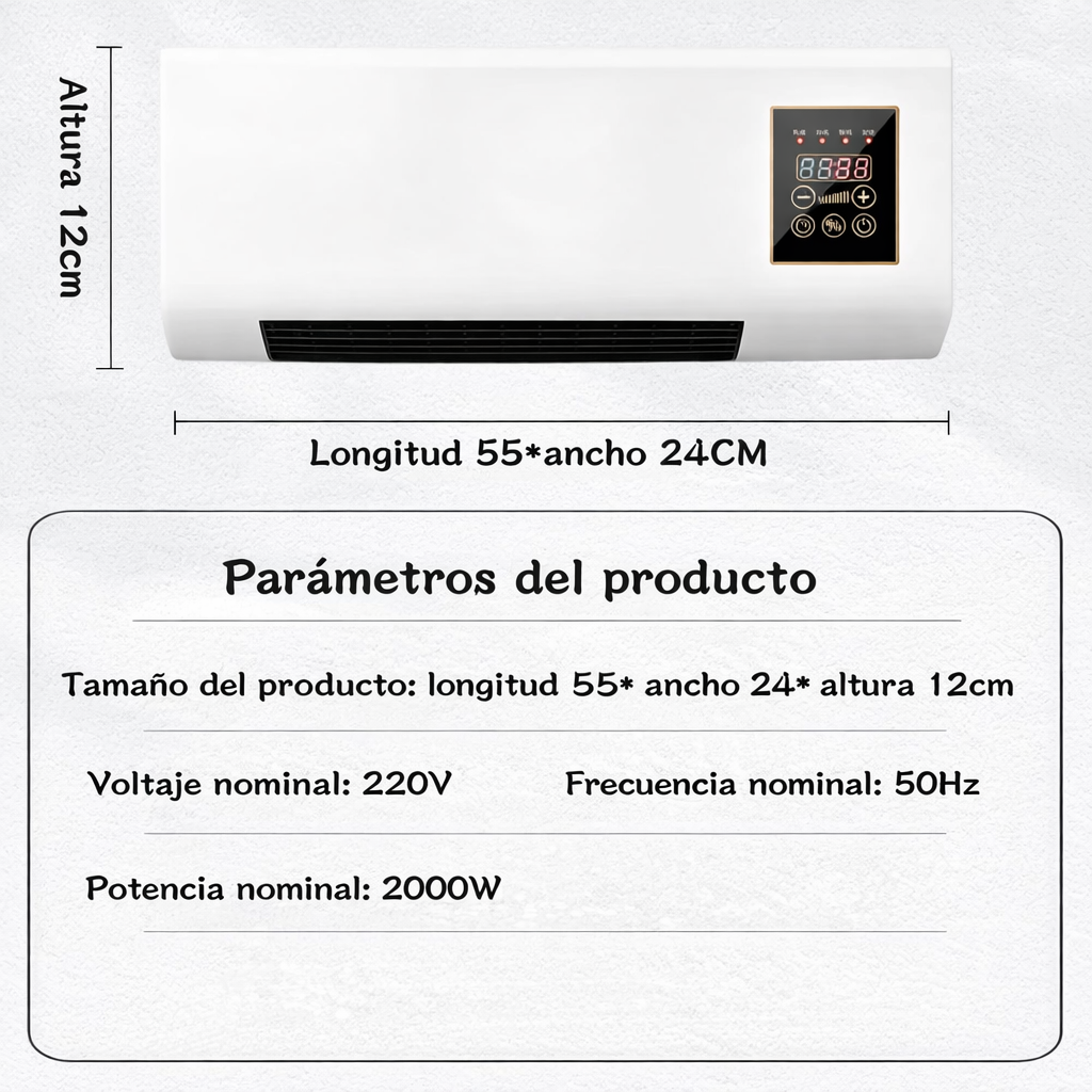 Aire Acondicionado + Regalo Calefactor