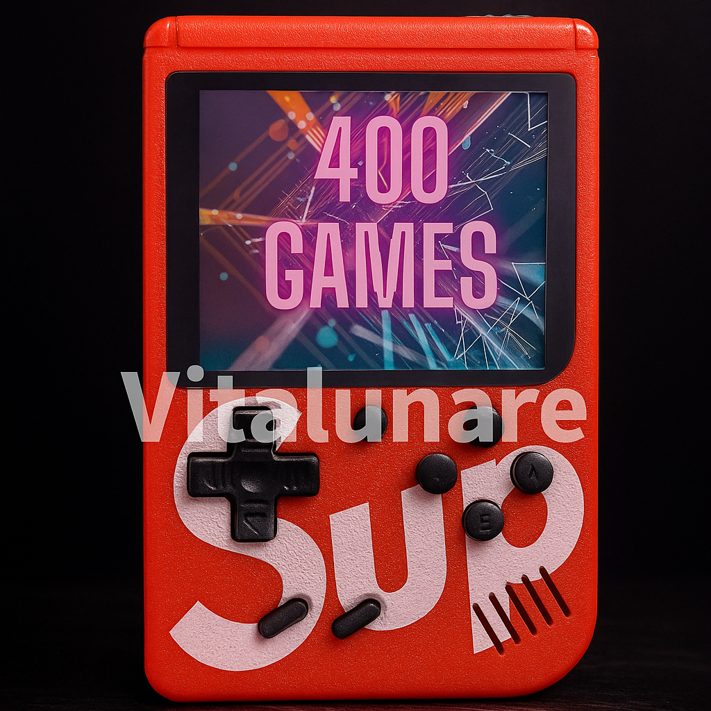 Consola Retro portátil 400 juegos