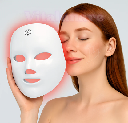 Máscara facial LED