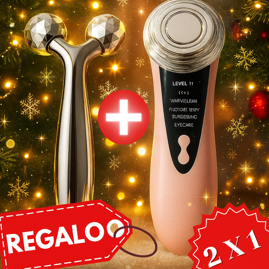 Masajeador Facial LedTerapia + Regalo Masajeador 3D